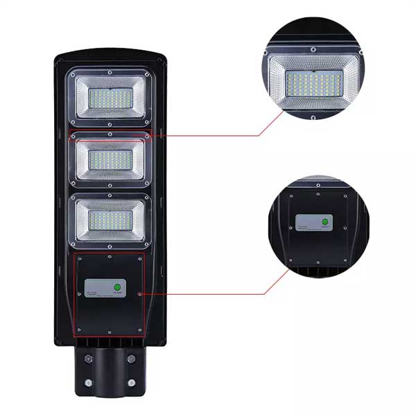 Προβολή φωτιστικού τη νύχτα